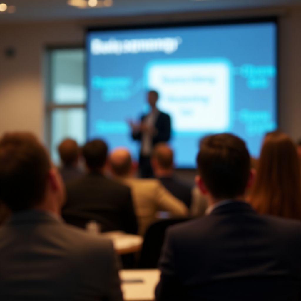 Un taller financiero con participantes atentos